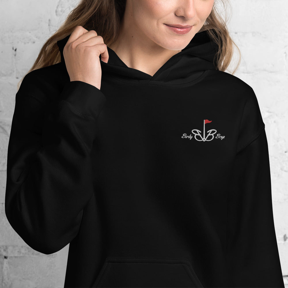 BirdyBoys Womens Long Logo Hoodie