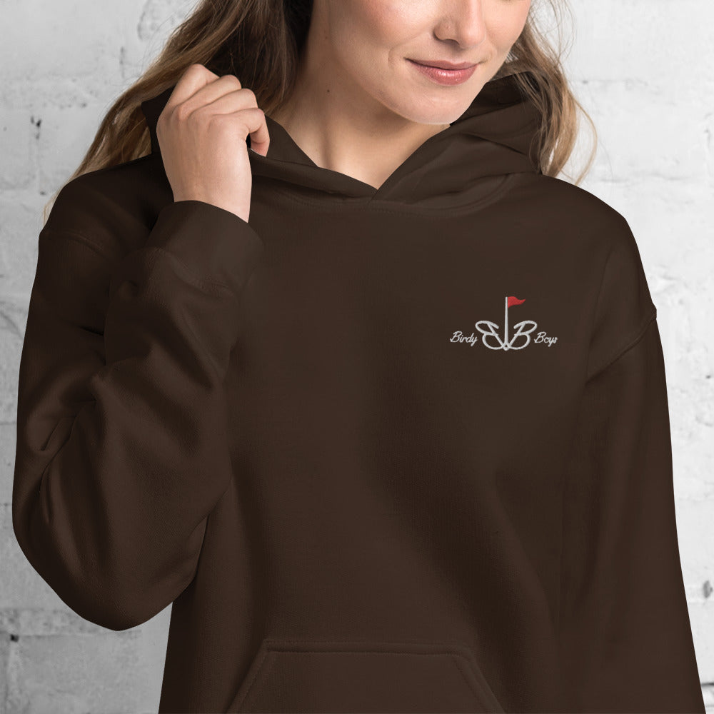 BirdyBoys Womens Long Logo Hoodie