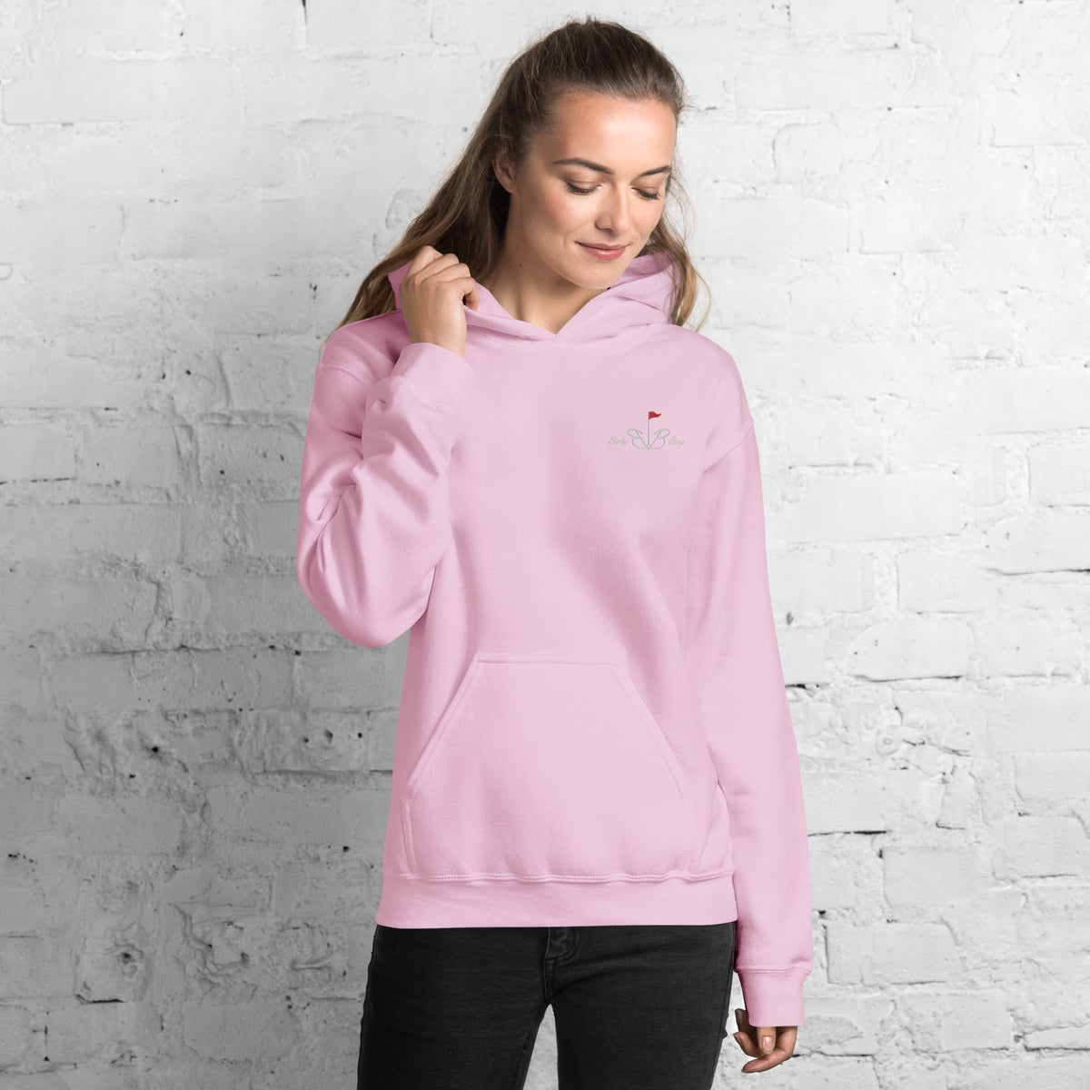 BirdyBoys Womens Long Logo Hoodie