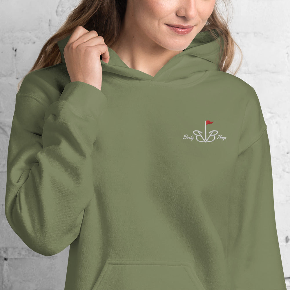 BirdyBoys Womens Long Logo Hoodie