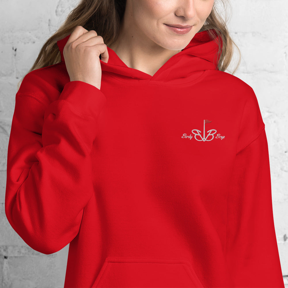 BirdyBoys Womens Long Logo Hoodie